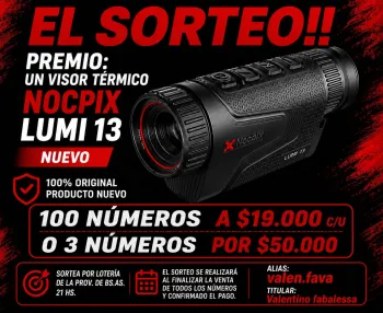 Portada VISOR TERMICO - Rifas Online de Activa Online